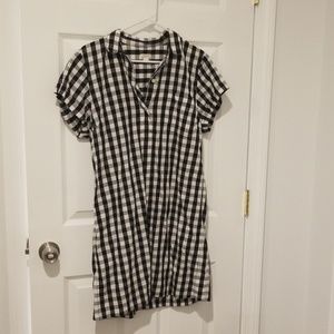 Gently worn J Crew shirt dress
